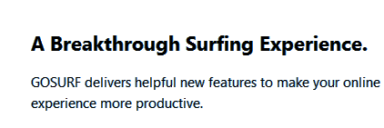 A Breakthrough Surfing Experience.